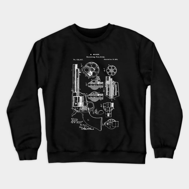 Revolver Patent Crewneck Sweatshirt by Woah_Jonny